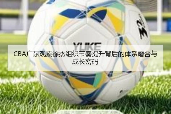CBA广东观察徐杰组织节奏提升背后的体系磨合与成长密码