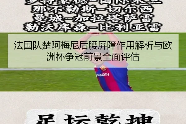 法国队楚阿梅尼后腰屏障作用解析与欧洲杯争冠前景全面评估